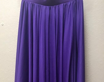 Vintage 1970's purple skirt