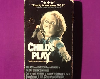 VHS Child's Play - Etsy