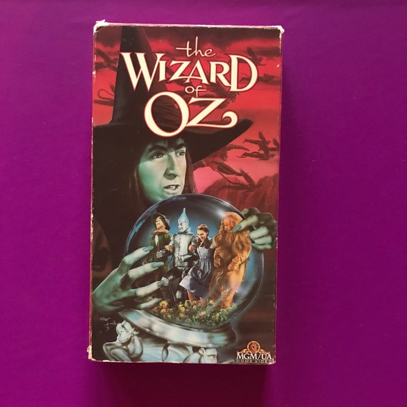 VHS the Wizard of Oz - Etsy Hong Kong