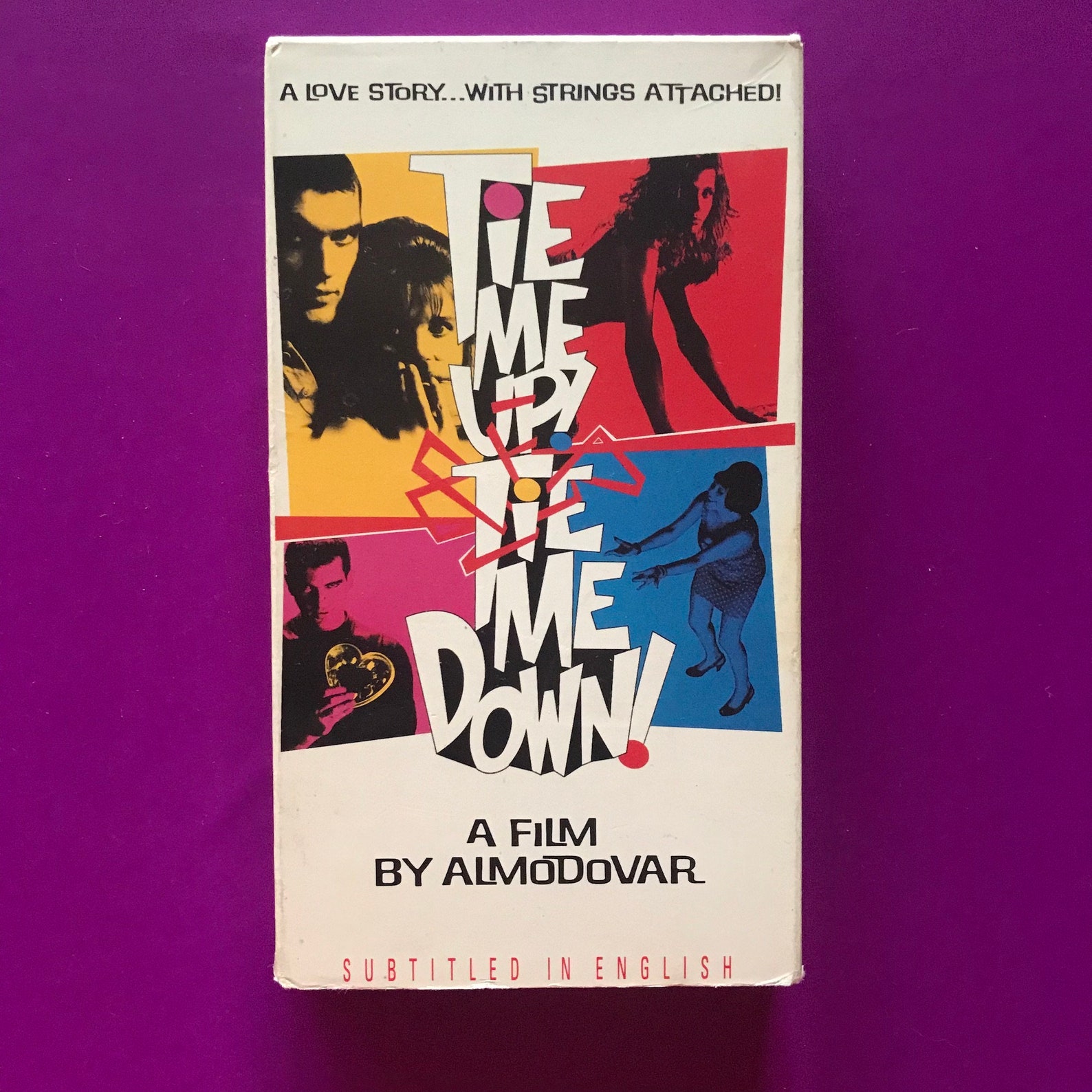 VHS Tie Me Up Tie Me Down Etsy