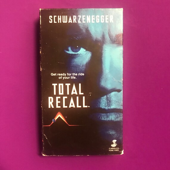 VHS Total Recall Etsy