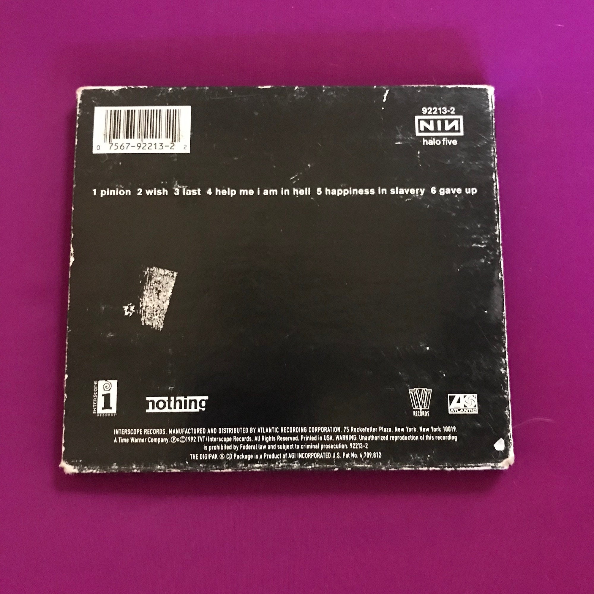 CD Nine Inch Nails Broken - Etsy