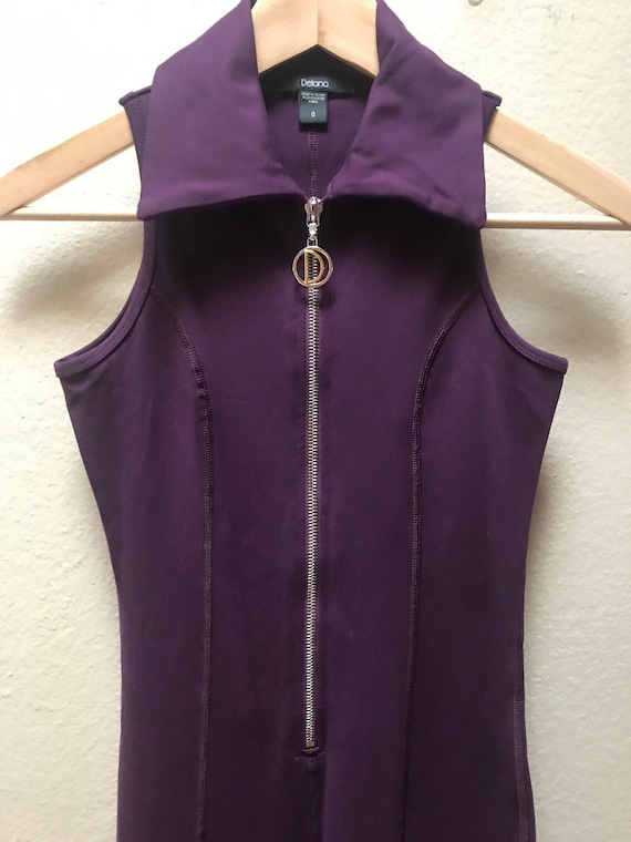 Vintage 1990's purple jumpsuit