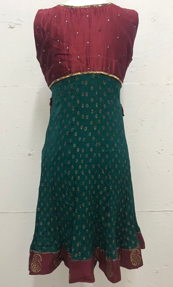 Vintage 1960's Indian beaded dress - image 4