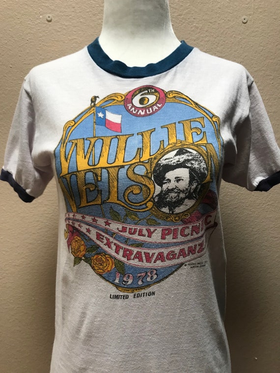 j*6様 【90S Willie Nelson ウィリーネルソンTシャツ USA Amazon.com: Official Willie Nelson Bandana T-Shirt