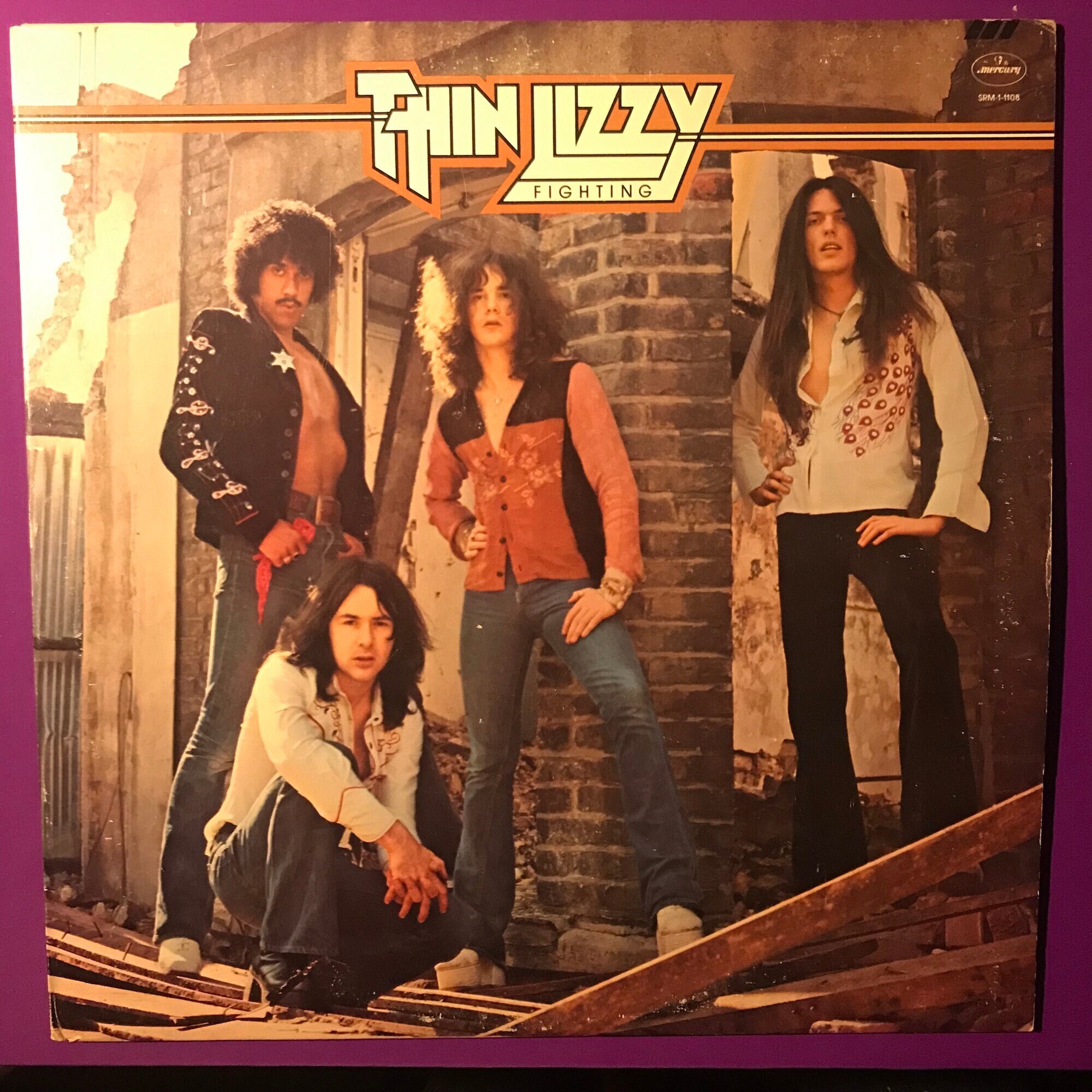 Vinyl Thin Lizzy Fighting - Etsy