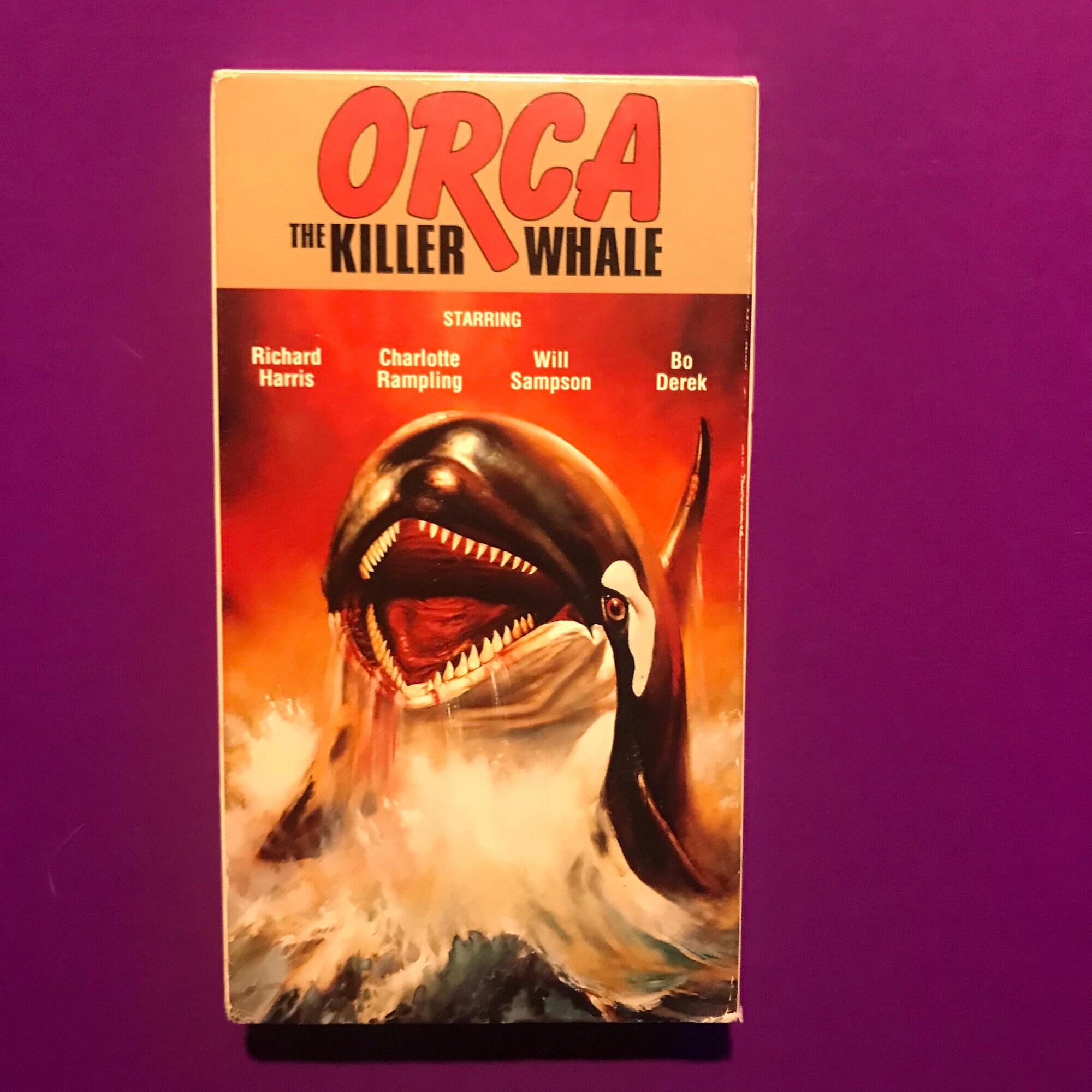 VHS Orca the Killer Whale Etsy