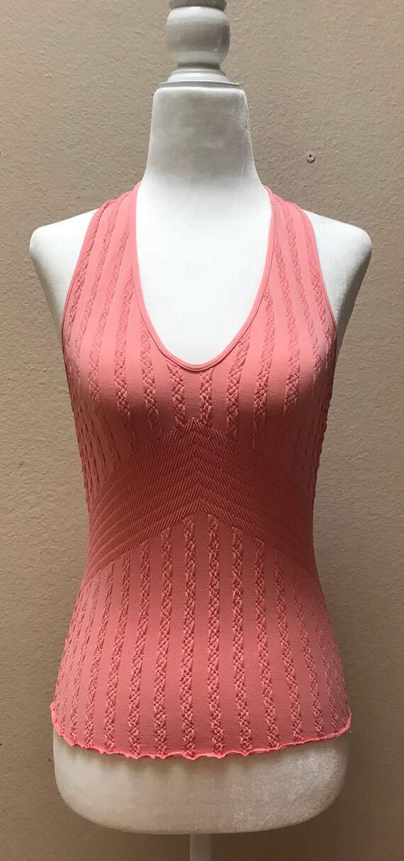 Vintage 1990's pink Wet Seal halter top