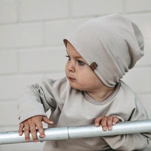 Beanie doppellagig | Mütze für den Frühling | Übergangsmütze Kinder Baby