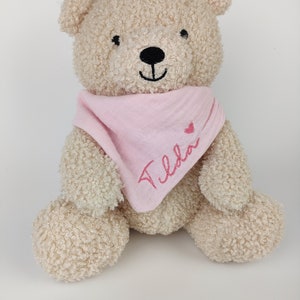 Teddybär personalisierbar Babygeschenk zur Geburt Bild 3