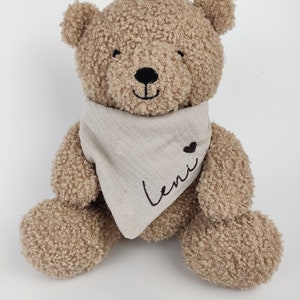 Teddybär personalisierbar Babygeschenk zur Geburt Bild 2