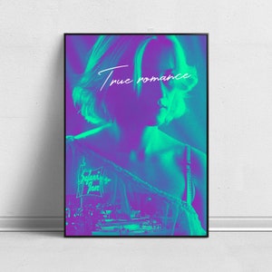 True Romance Movie Poster by RYVE Creative