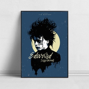 Edward Scissorhands Alternative Movie Poster by RYVE Creative