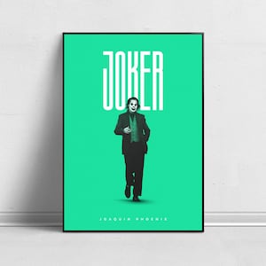Joker-filmposter van RYVE Creative