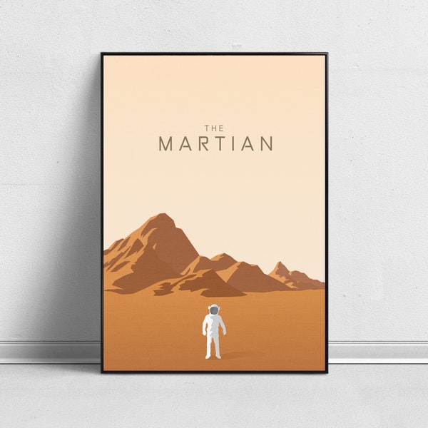 The Martian Alternatives Filmplakat von RYVE Creative