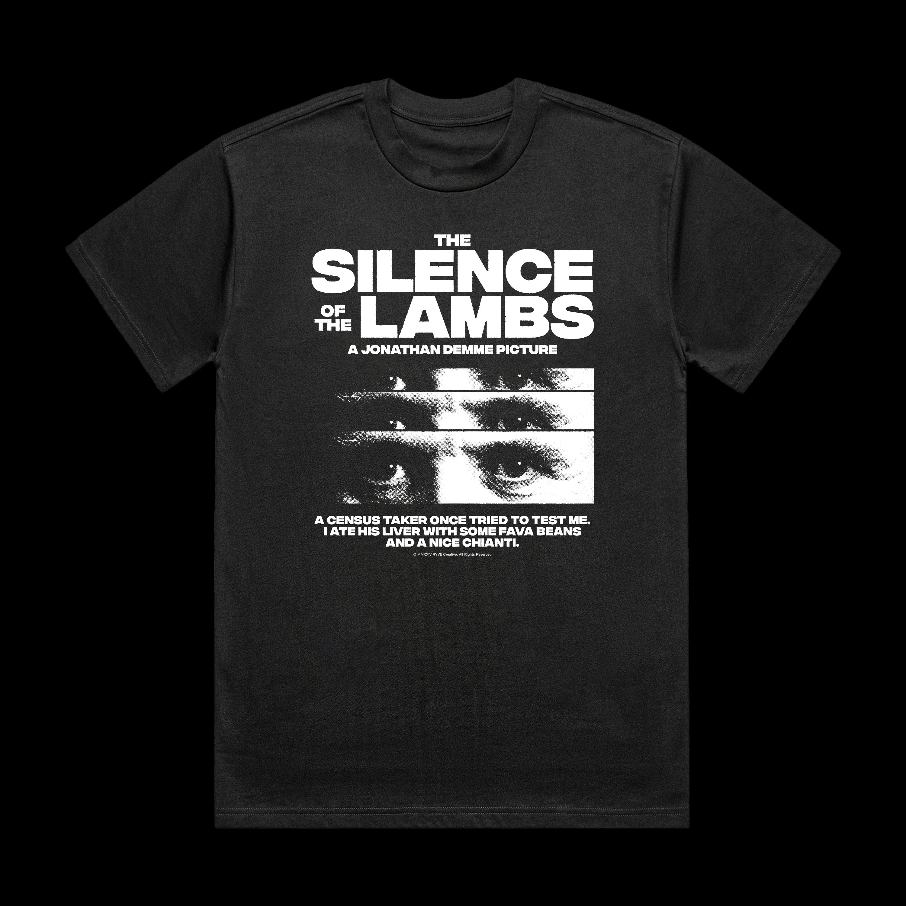 The Silence of the Lambs T-shirt by RYVE Creative - Etsy