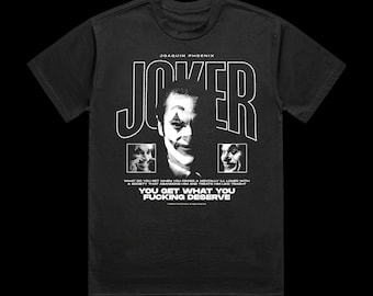 ジョーカー ホアキン・フェニックス アート Tシャツ メンズ