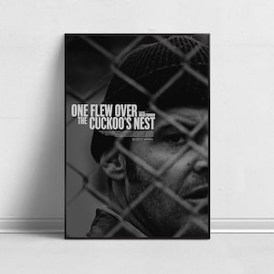 Einer flog über das Kuckucksnest Alternative Filmplakat von RYVE Creative