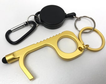 100x Hygiene Portable Hand Antimicrobial Opener Elevator Handle Key Wholesale