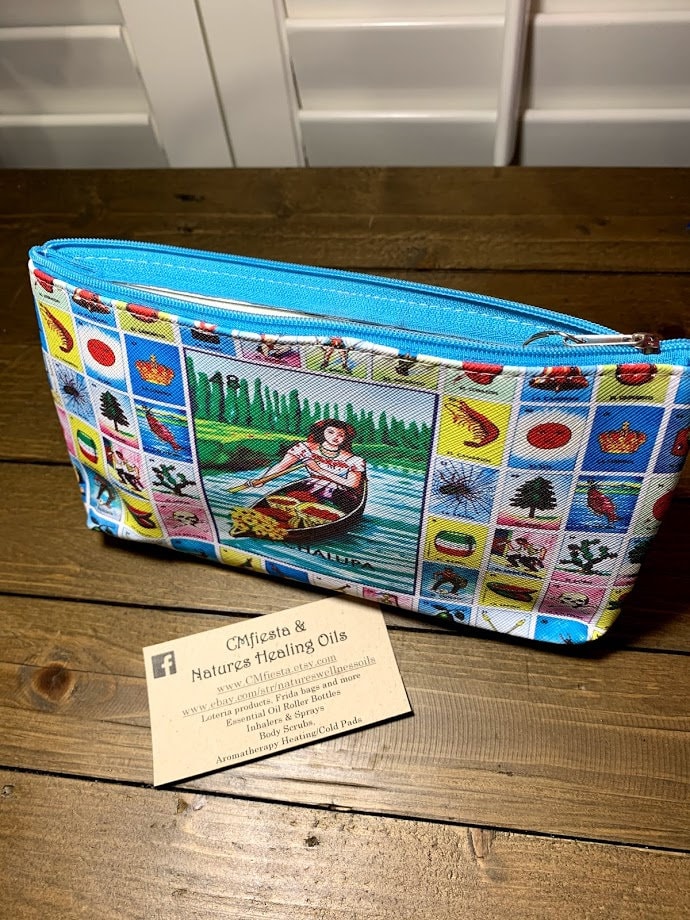 1PC Loteria Wallet Costmetic Bag NEW, Loteria Bingo Chalupa Coin Purse Pouch, Cosmetic Bag, Loteria Party Favors, Bingo Loteria Coin Purse