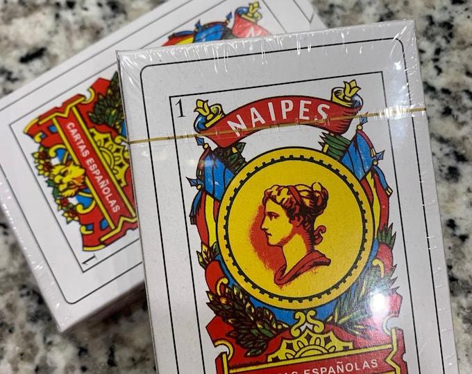 1 Deck Spanish Playing Cards Baraja Española 50 Cards Naipes Tarot New Sealed, Barajas Españolas