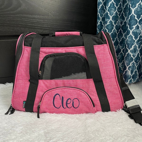 Personalized Airline Approved Soft-Sided Pet Travel bag/PetAmi Pet Carrier/ for Small to Medium Sized Cats, Dogs, and Pets