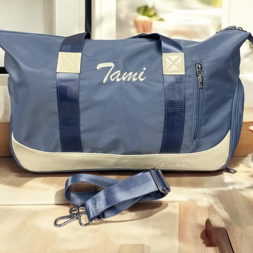 The Names Embroidered Travel Duffel Bag Personalized Name Sports s