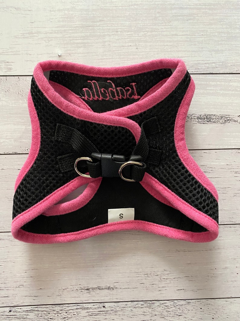 Personalized Step-in Air Dog Harness/All Weather Mesh/Step-in Vest Harness for Small and Medium Dogs image 5