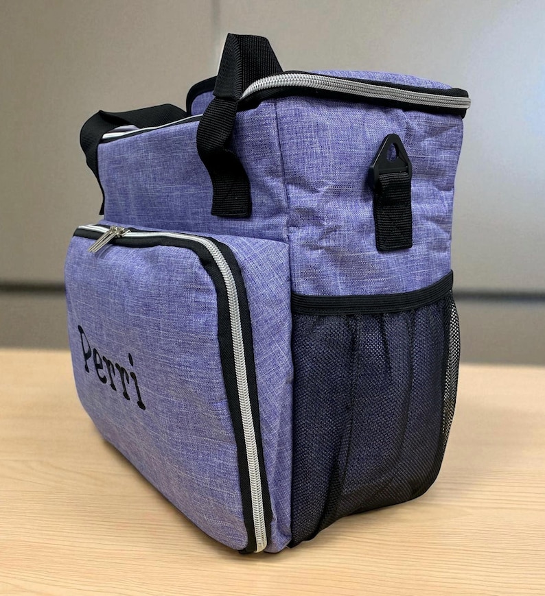 Personalized Dog Travel Bag: Airline Approved Pet Carrier with Bowls image 2