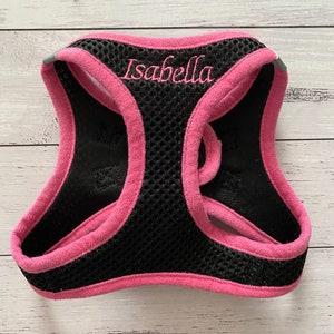 Personalized Step-in Air Dog Harness/All Weather Mesh/Step-in Vest Harness for Small and Medium Dogs image 4