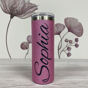 Personalized Tumbler/Bridesmaid Proposal Gift/Bridal Party/Wedding Gift/Stainless Steel Tumbler