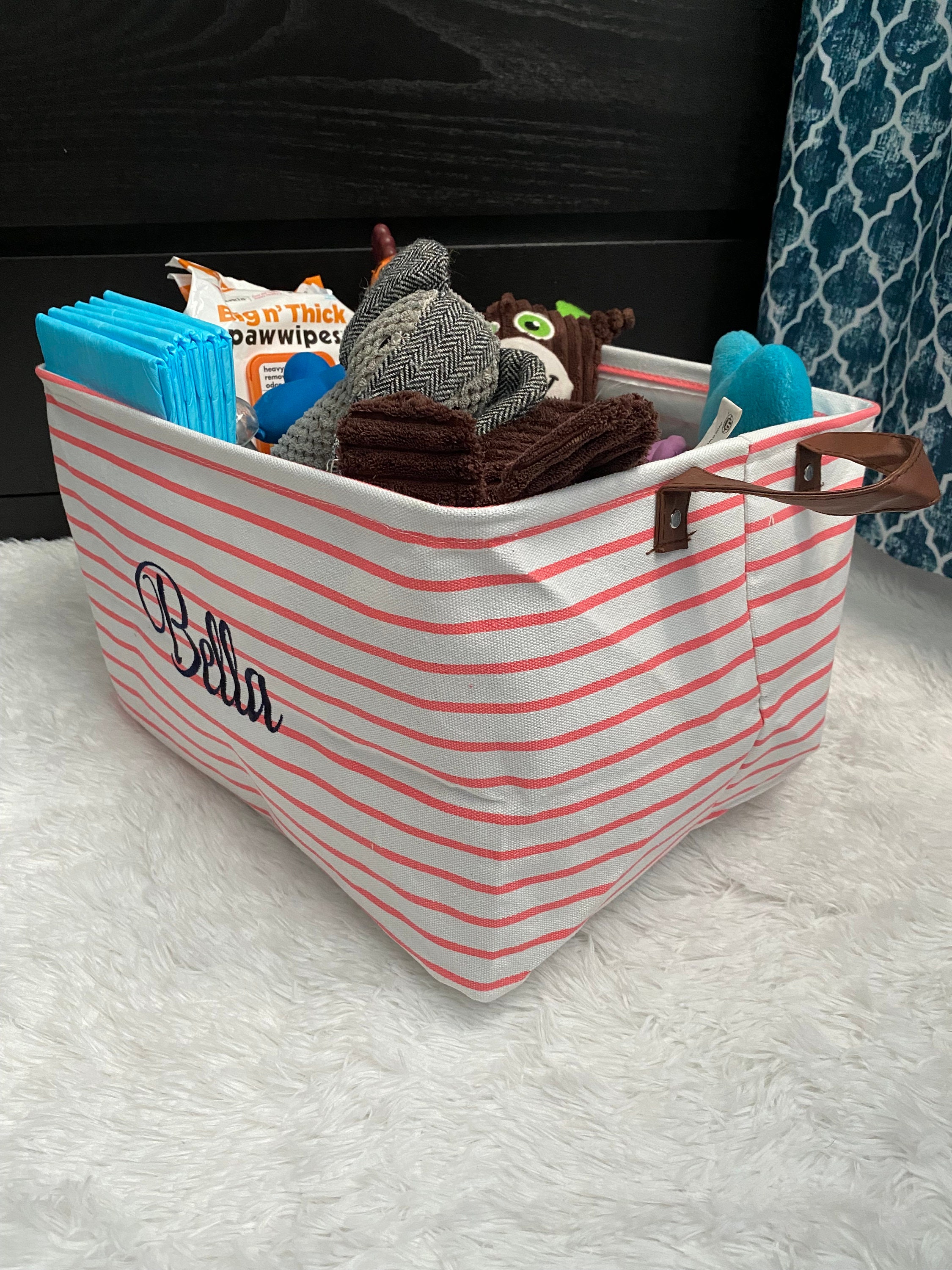 Personalized Storage Bins for Kids/baby/baby Etsy