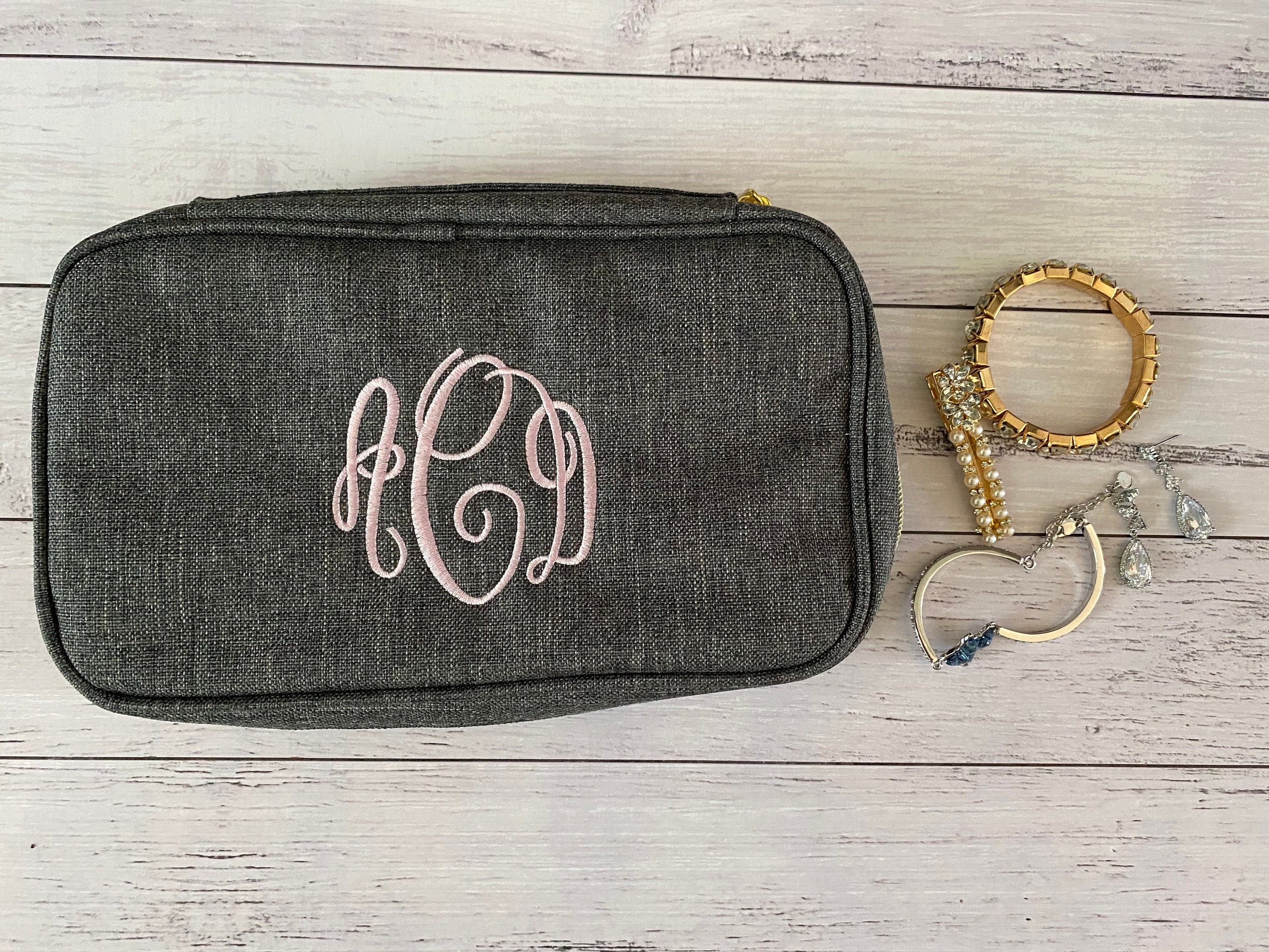 Personalized Travel Jewelry Organizer Case/ Jewelry Storage Etsy Australia