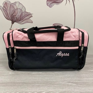 Personalized Duffle Bag Dual Front Mesh Pockets