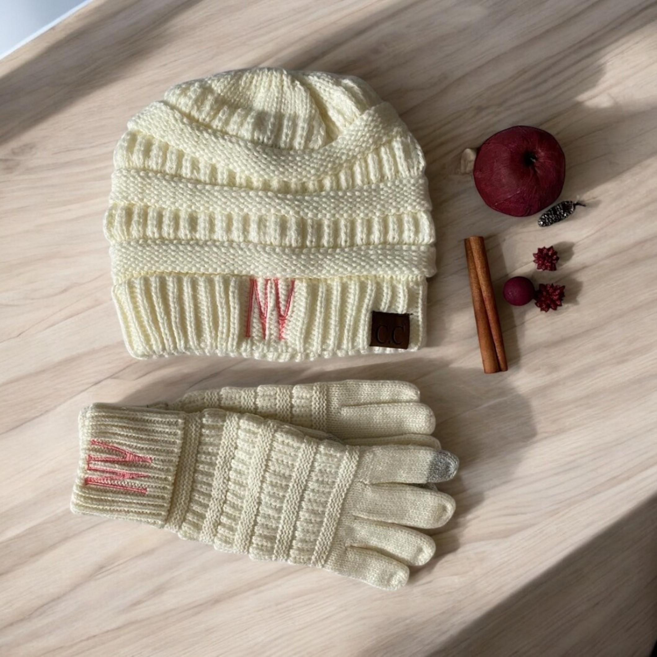 Alpaca Hat Glove Set - Etsy