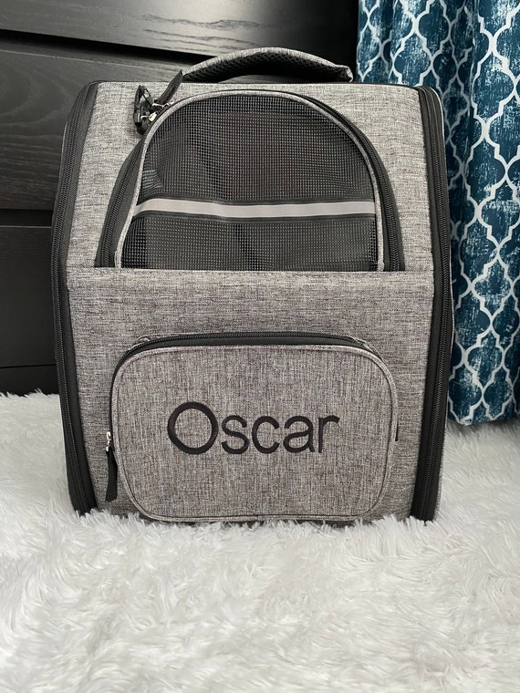Personalized Pet Carrier Backpack for Small Cats and Dogs Etsy