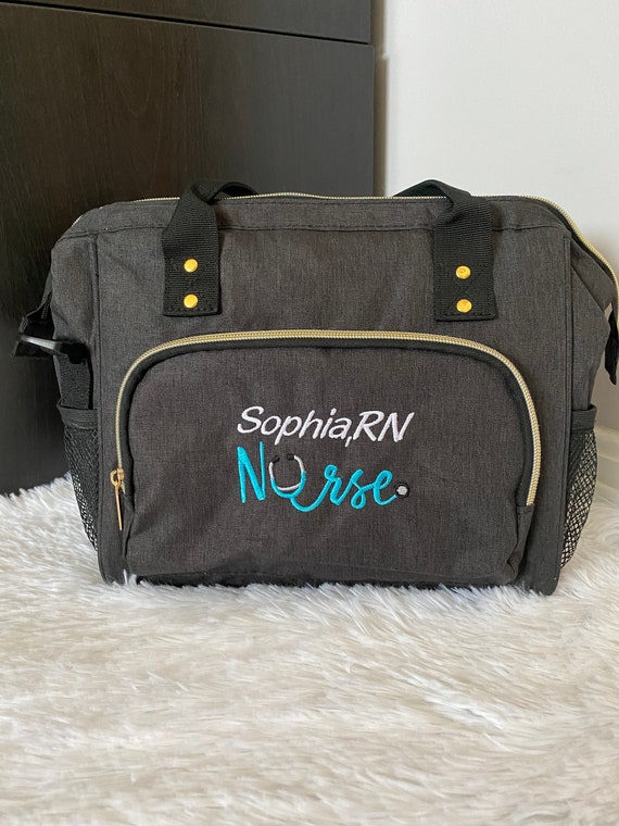 Personalized Lunch Bag for Nurse/large Tote Bag/leakproof Reusable Cooler Lunch  Bag 