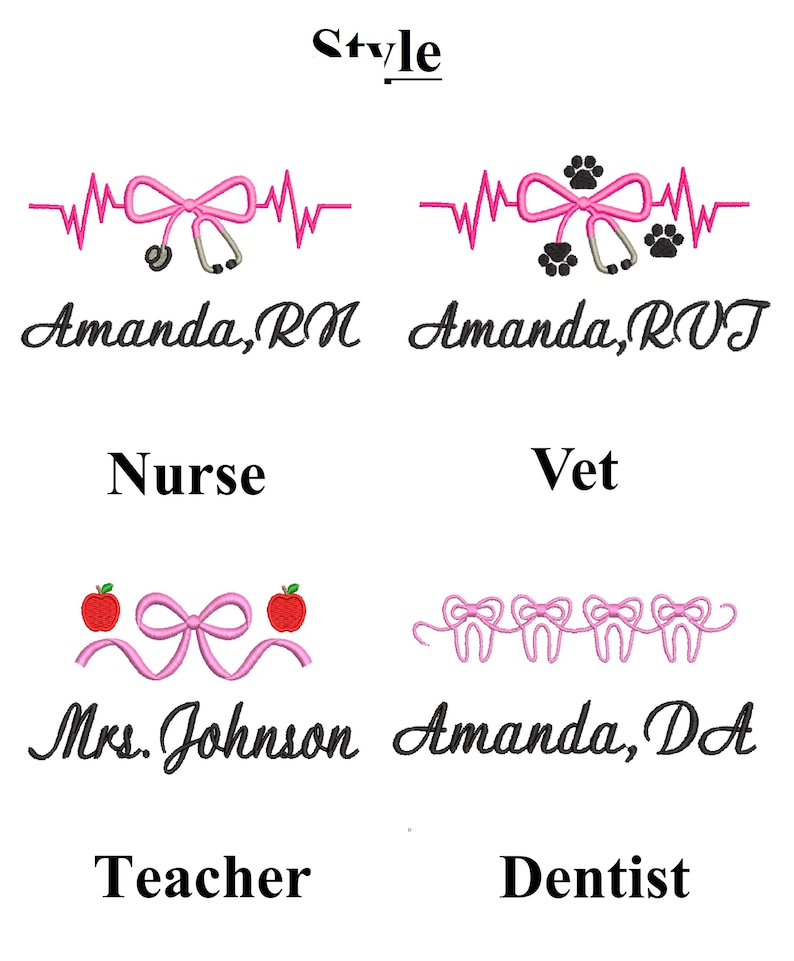 Personalized MultiProfessional Backpack: Lovevook Business Computer Backpacks with Nurse/Veterinarian/Dentist/Teacher design image 8