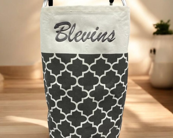 Personalized Laundry Basket: Collapsible Waterproof Clothes Hamper