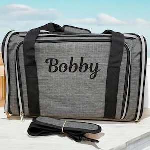 Personalized Airline Approved Pet Carrier Soft Side/Pet Travel 5 Sides Open Doors/3 Sides Expandable Foldable Carrier with Fleece Pad