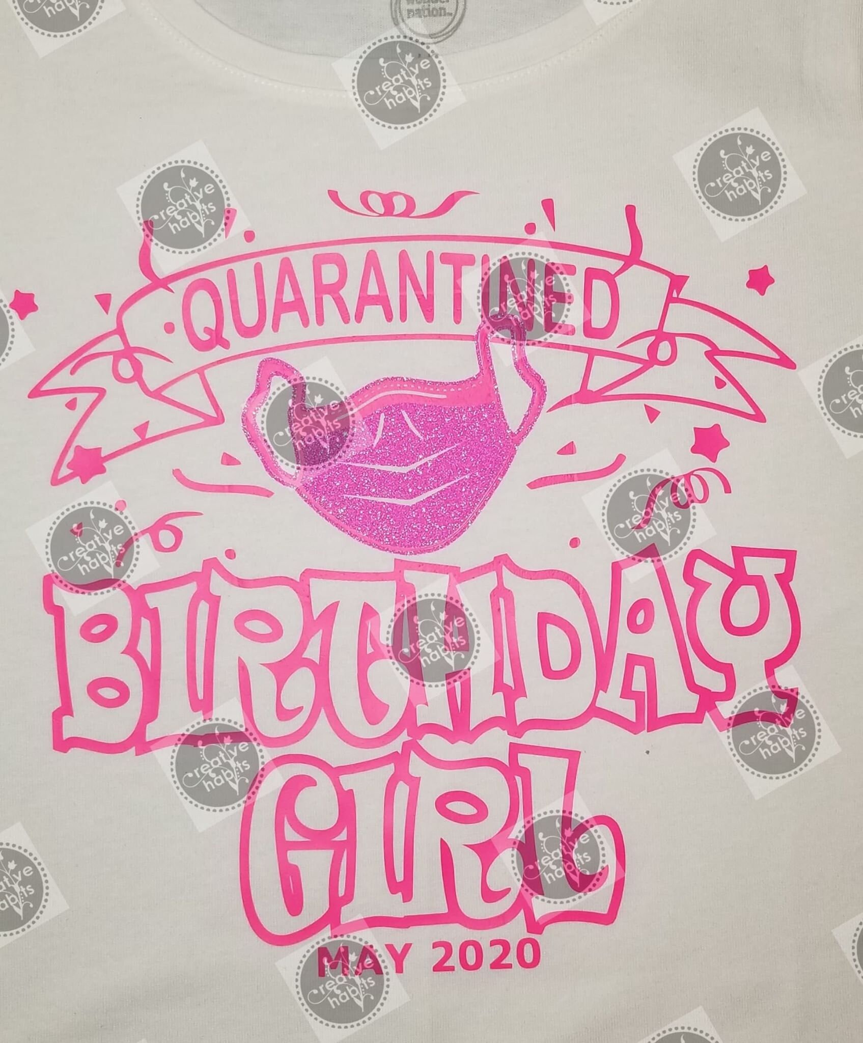 Download Quarantined Birthday Girl/Happy Birthday SVG Bundle | Etsy