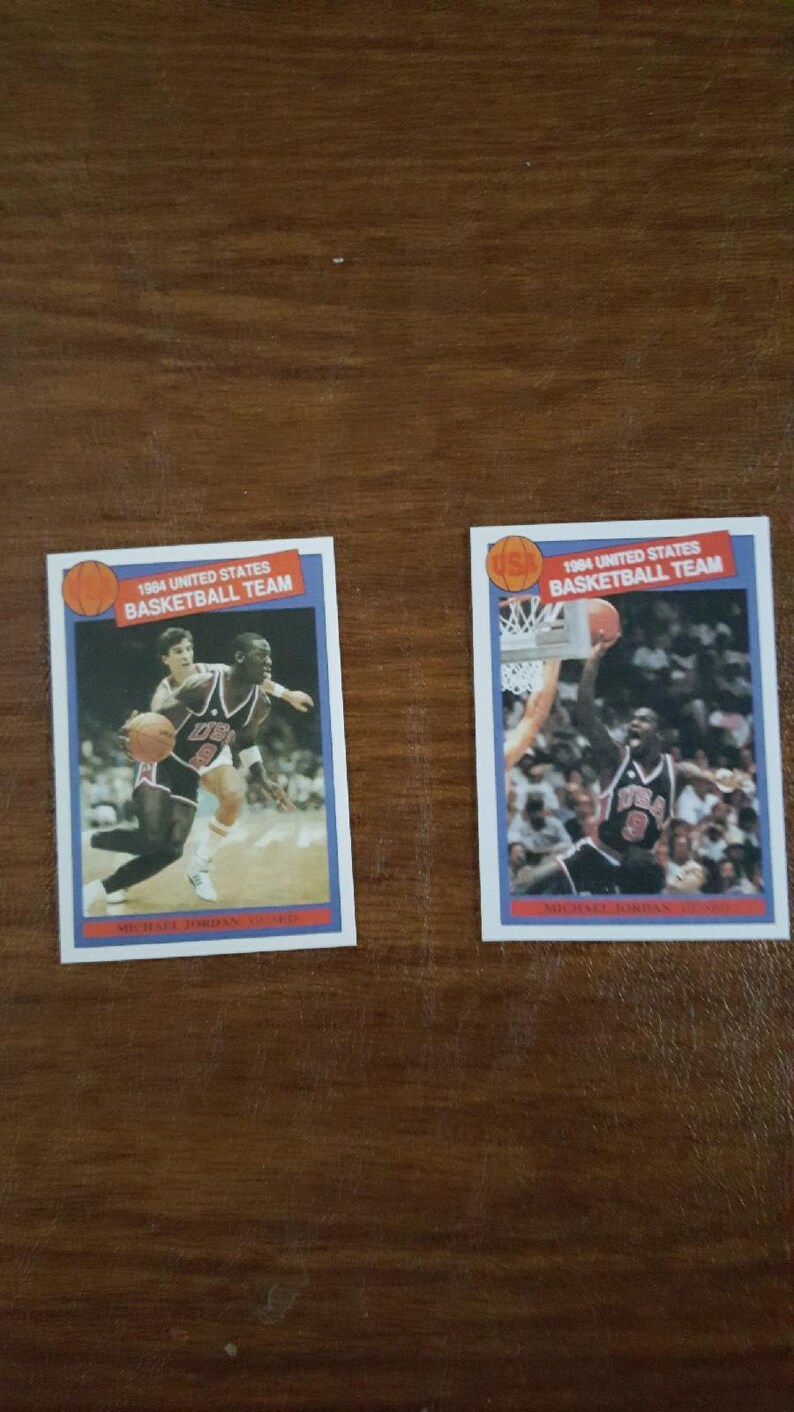michael jordan 1984 card
