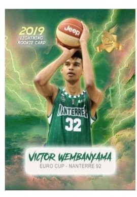Panini reveals the first Victor Wembanyama rookie basketball card