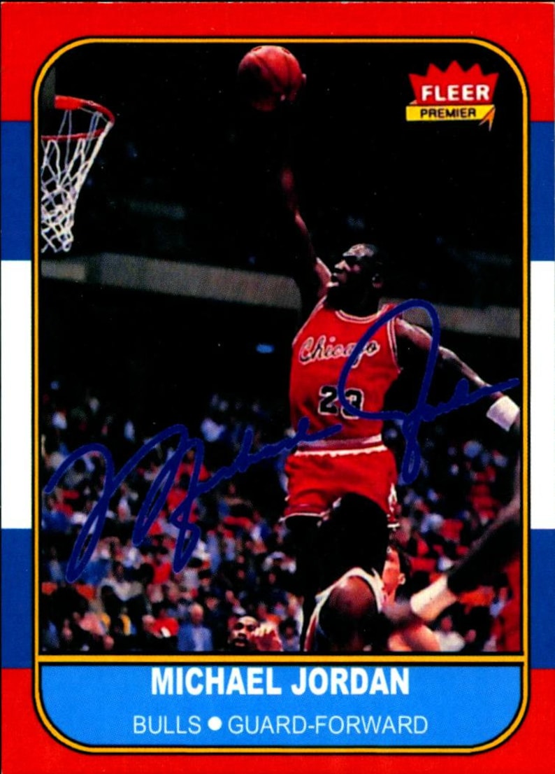 1986 fleer 57 michael jordan