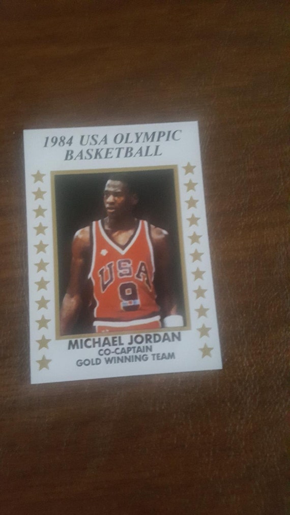 1984 Olympics Michael Jordan USA Jersey MJ Gold Medal Retro