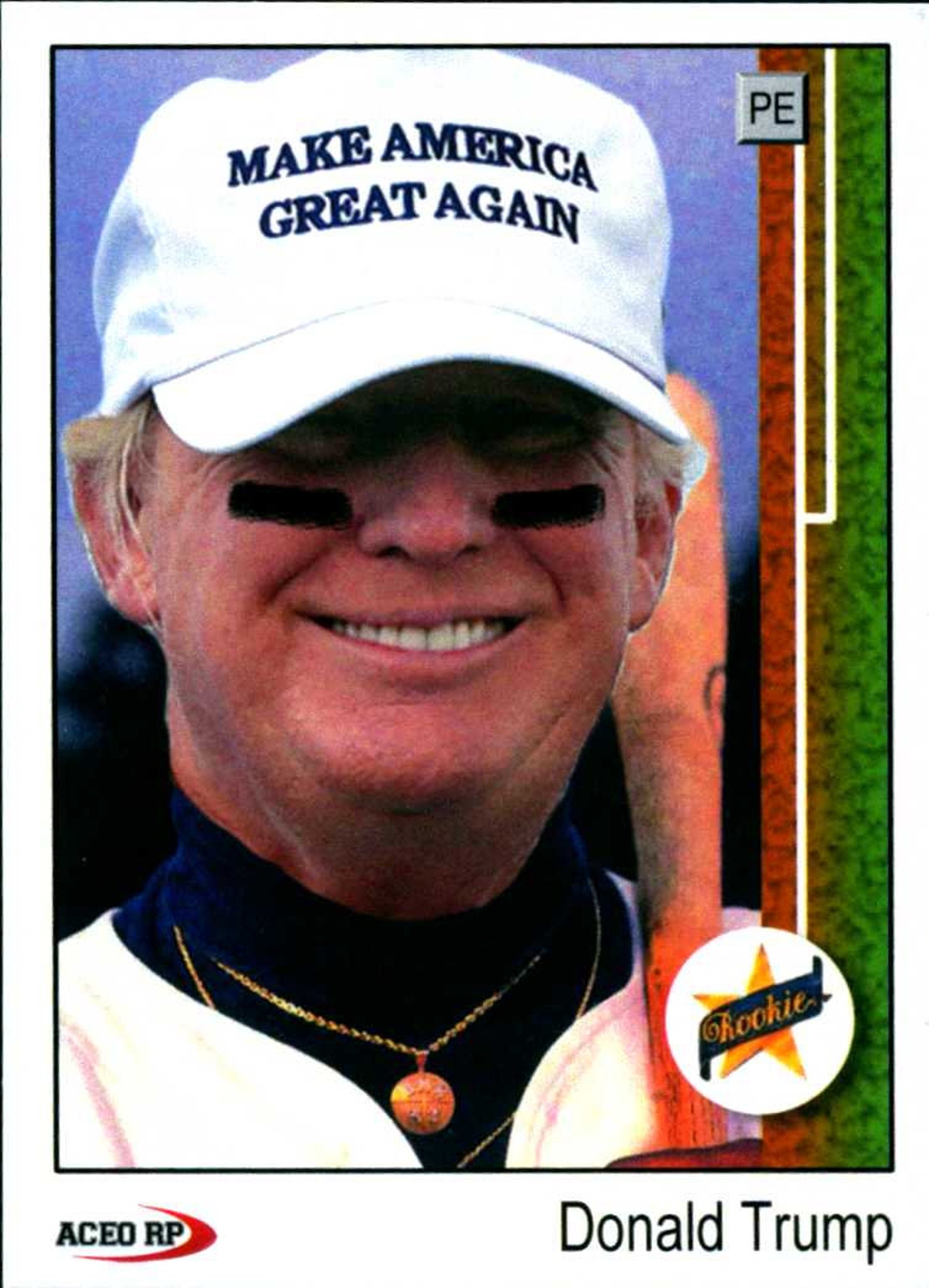 Lot of 5 Donald Trump 1989 Upper Deck Style baseball card Make | Etsy