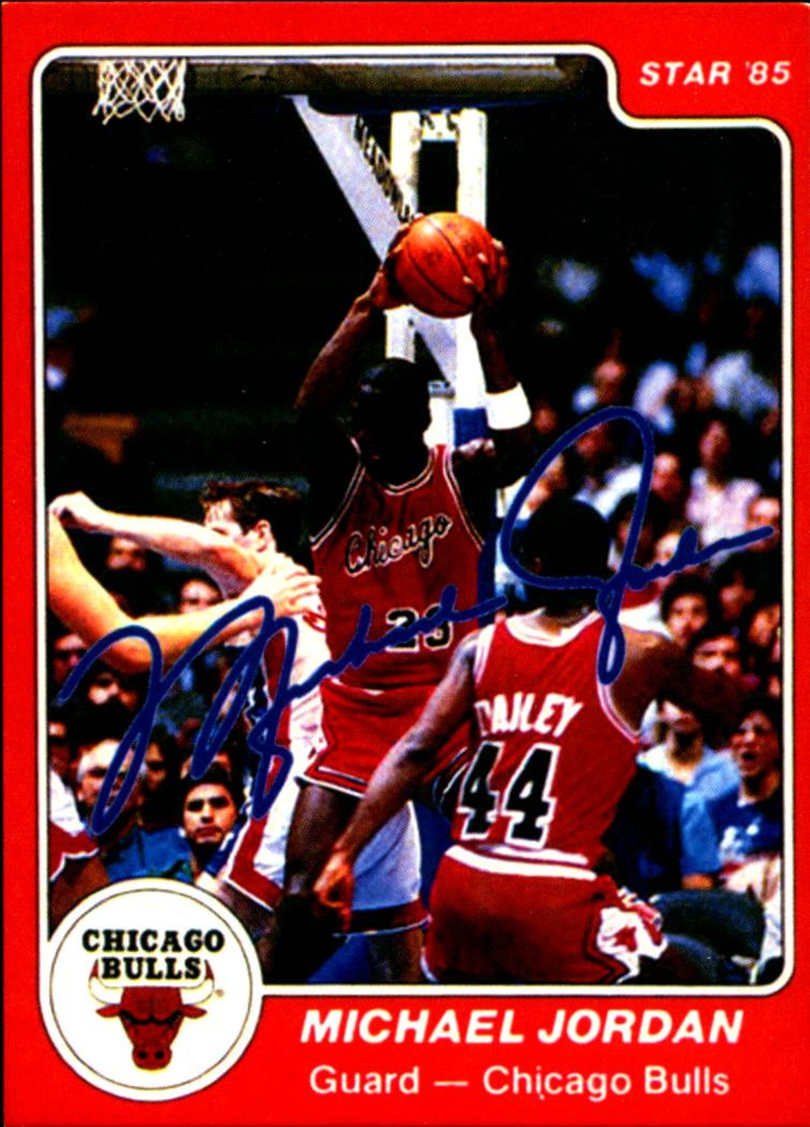 1985 michael jordan star card