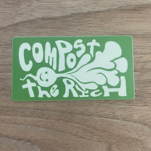 Compostaje la pegatina de los ricos