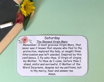 Weekly Devotion Prayer Card Printable