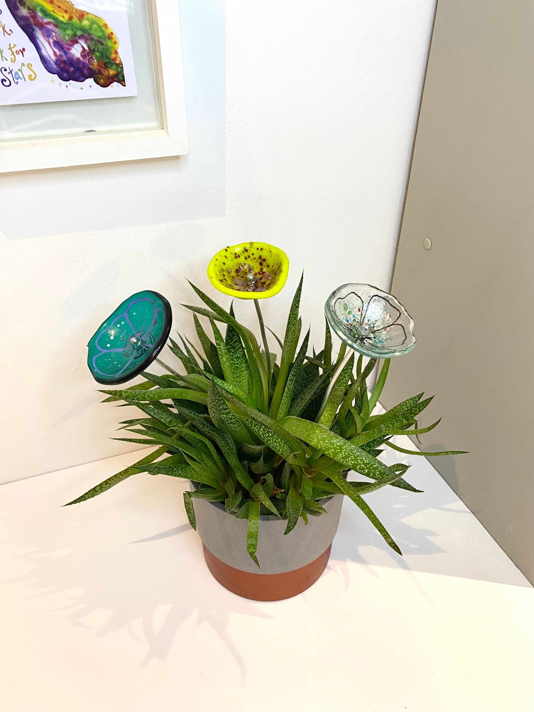 Create Your Own Bouquet of Glass Flowers Forever Flowers Etsy UK